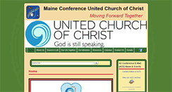 Desktop Screenshot of maineucc.org